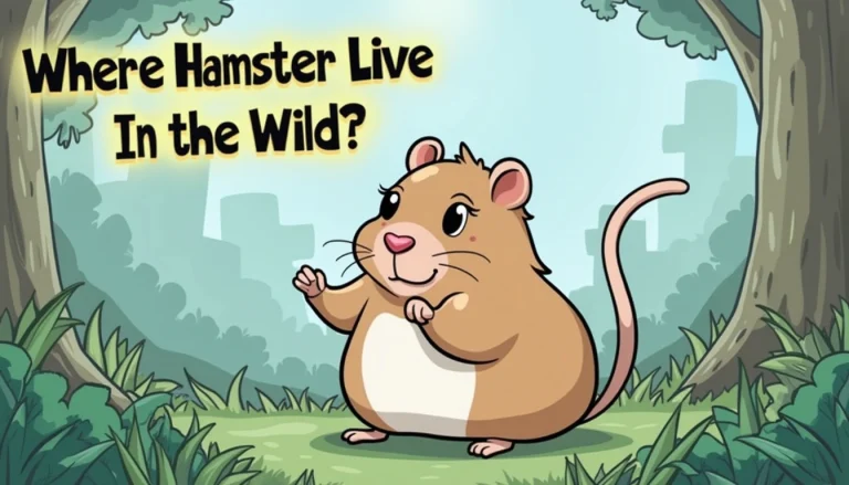 Where Hamster Live In The Wild