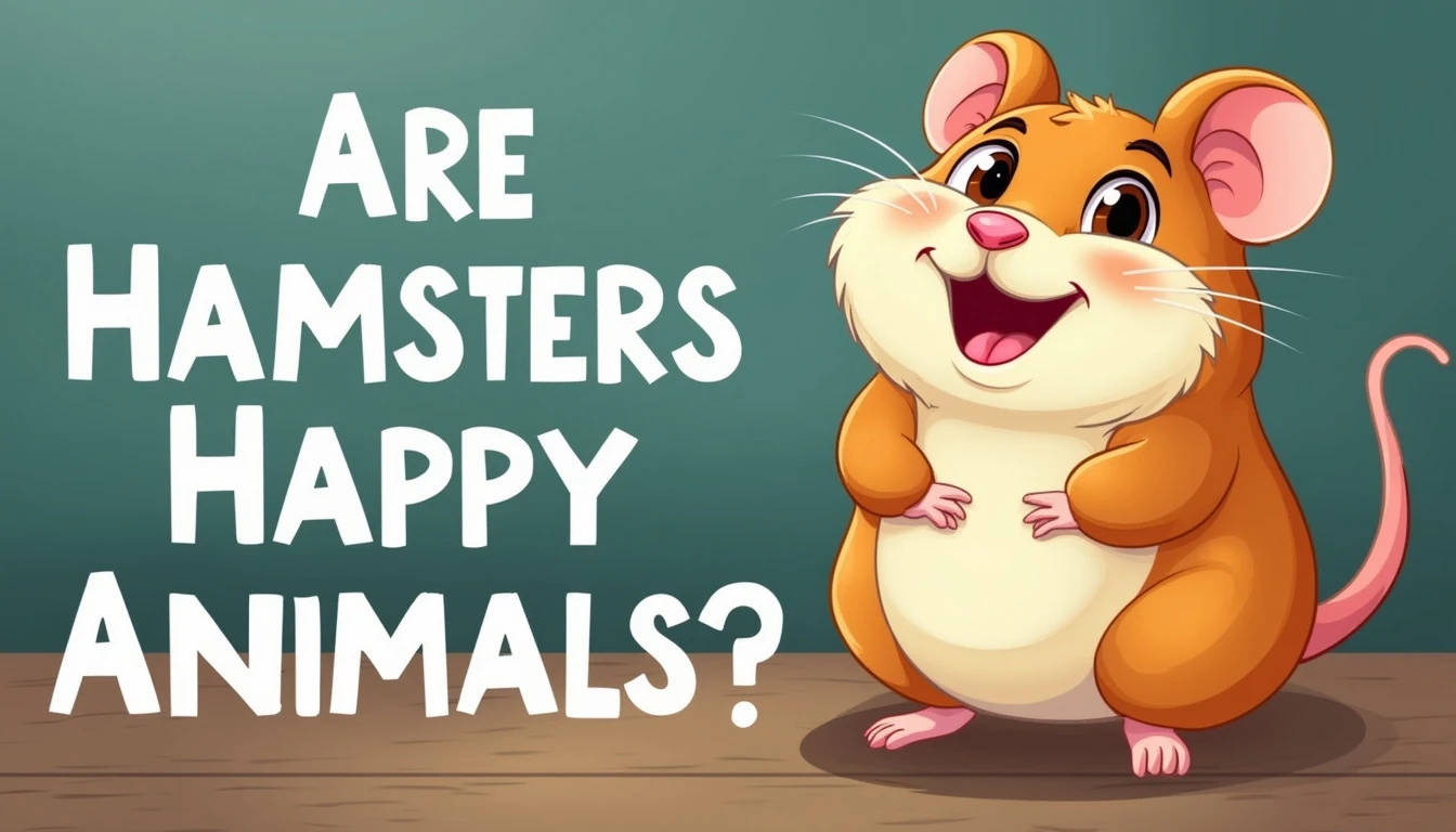 Are Hamsters Happy Animals