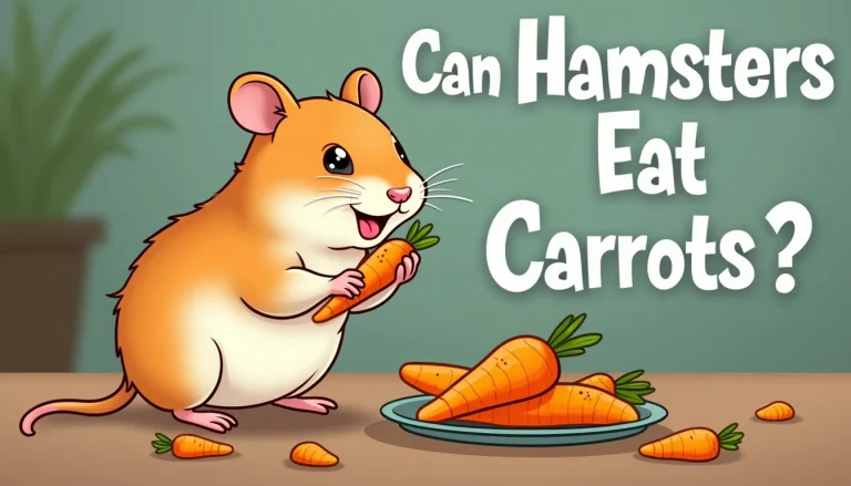 Hamsters Eat Carrots