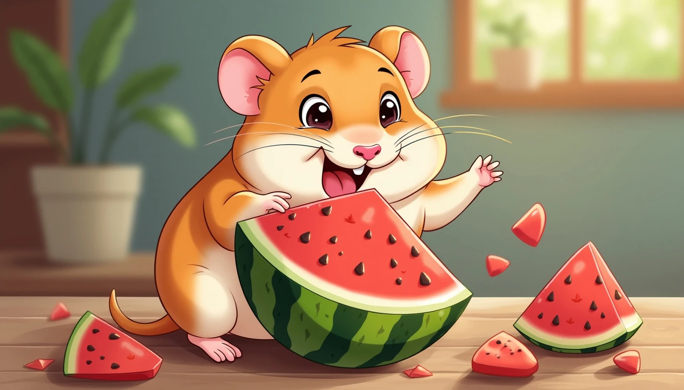 Can Hamsters Have Watermelon