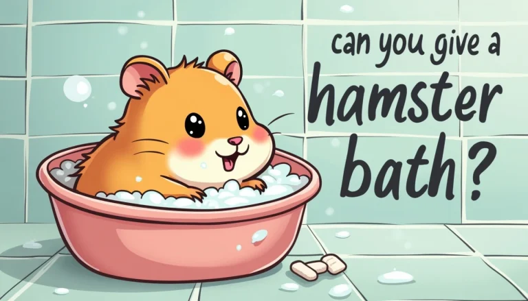 Can You Give a Hamster a Bath