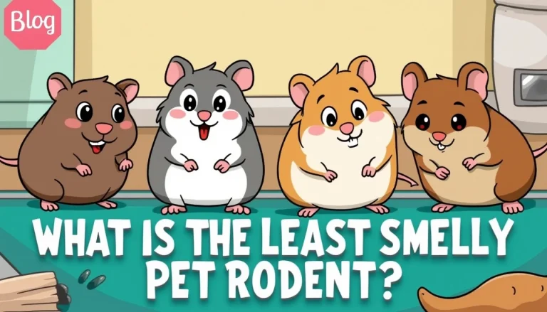 What is the Least Smelly Pet Rodent