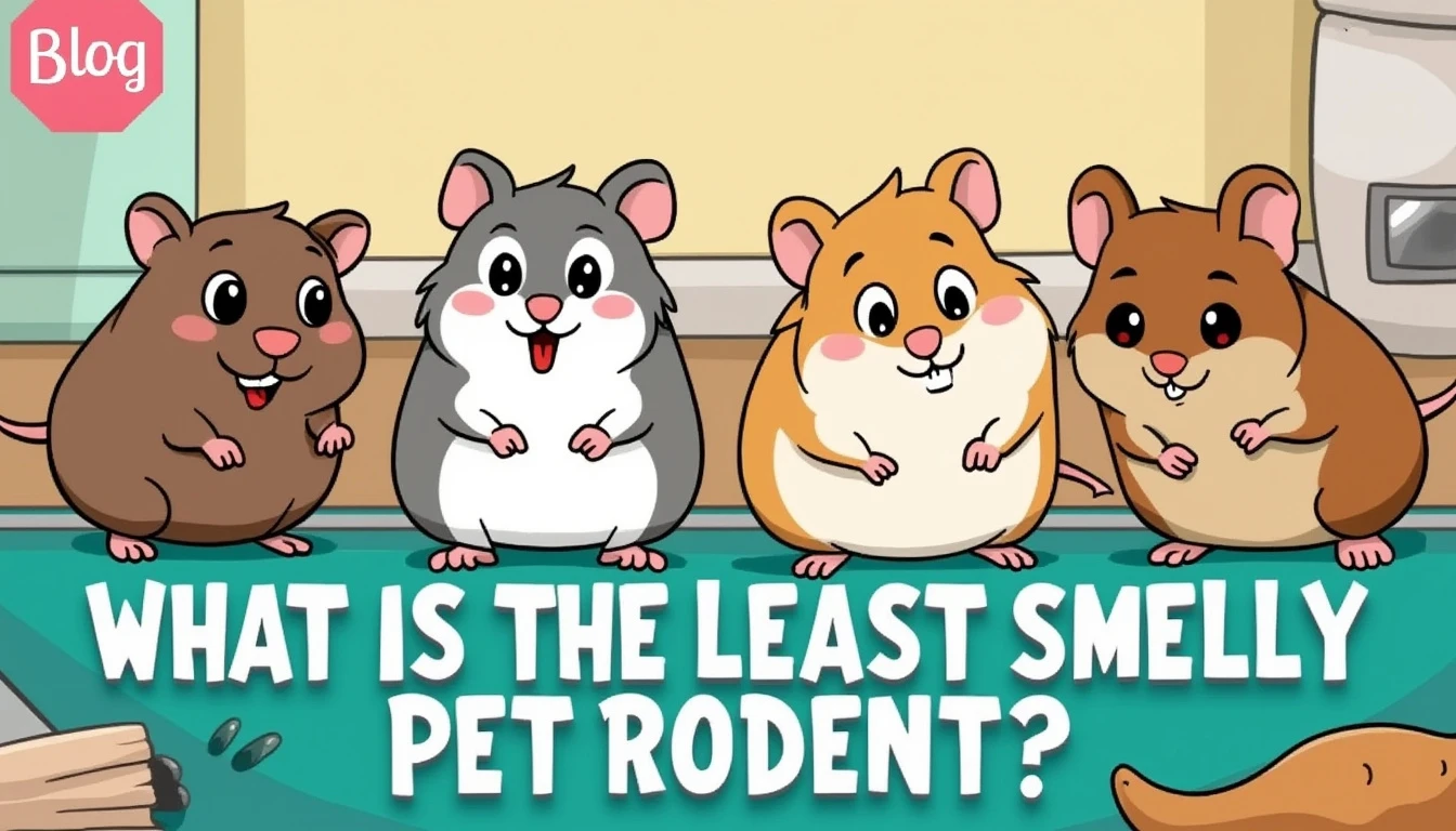 What is the Least Smelly Pet Rodent